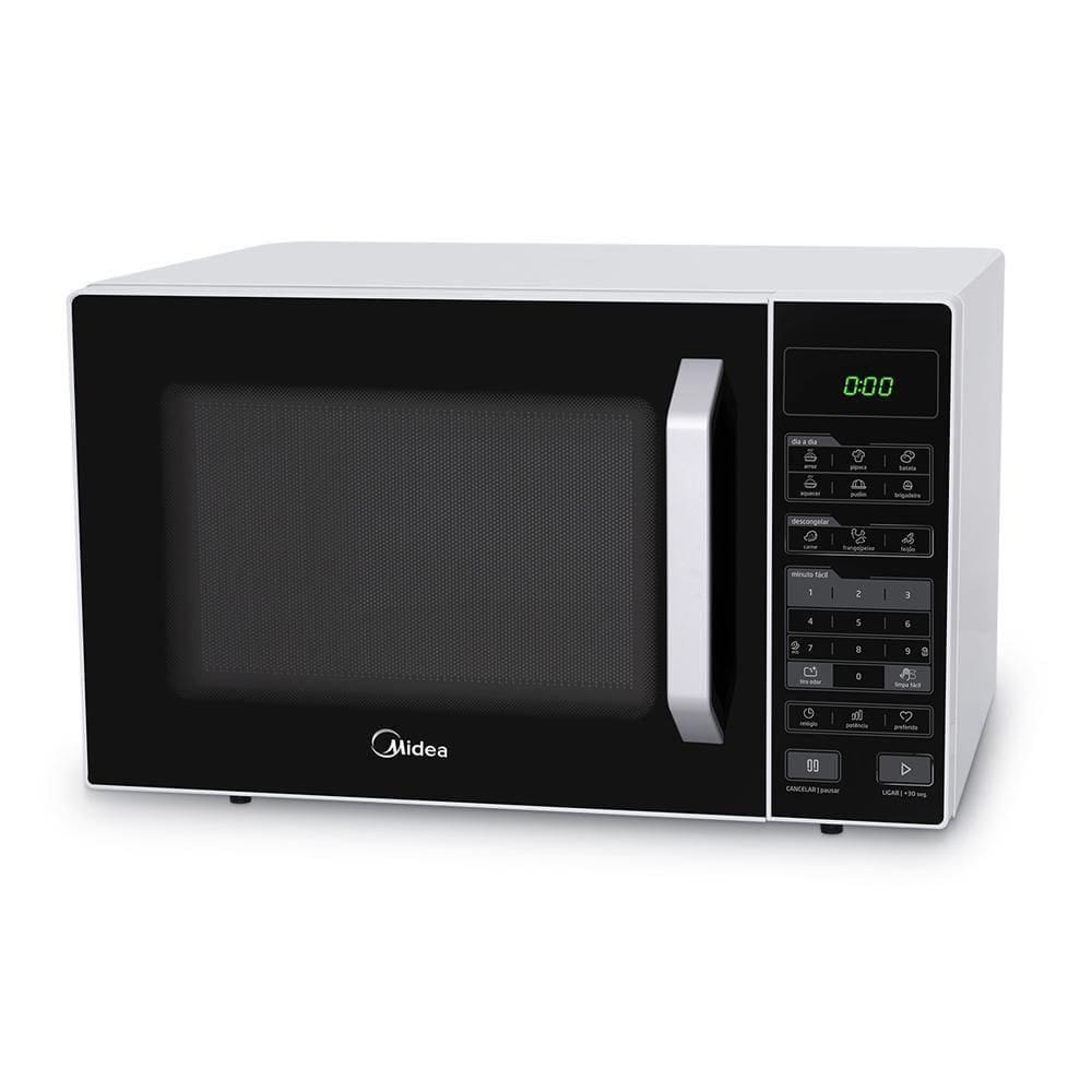 Micro-ondas Midea 35L Mxsa35p Branco-preto Branco - Preto 220V