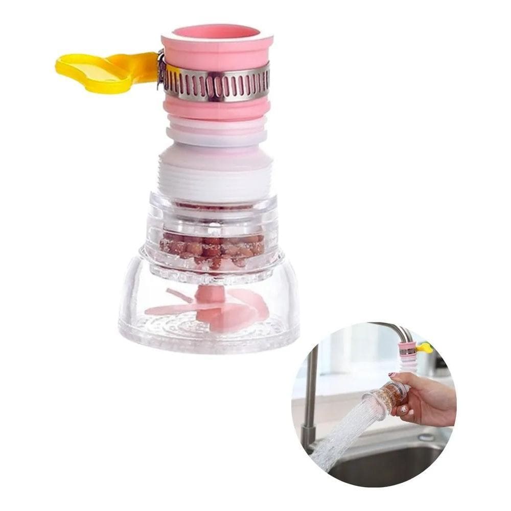 10X Bico Torneira Com Filtro Arejador Giratório 360 Prolon