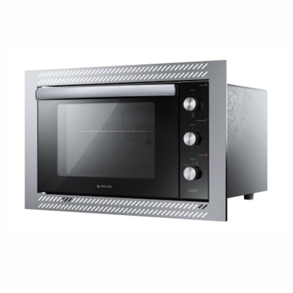 Forno Elétrico 44 Litros Atlas Embutir Preto 110V