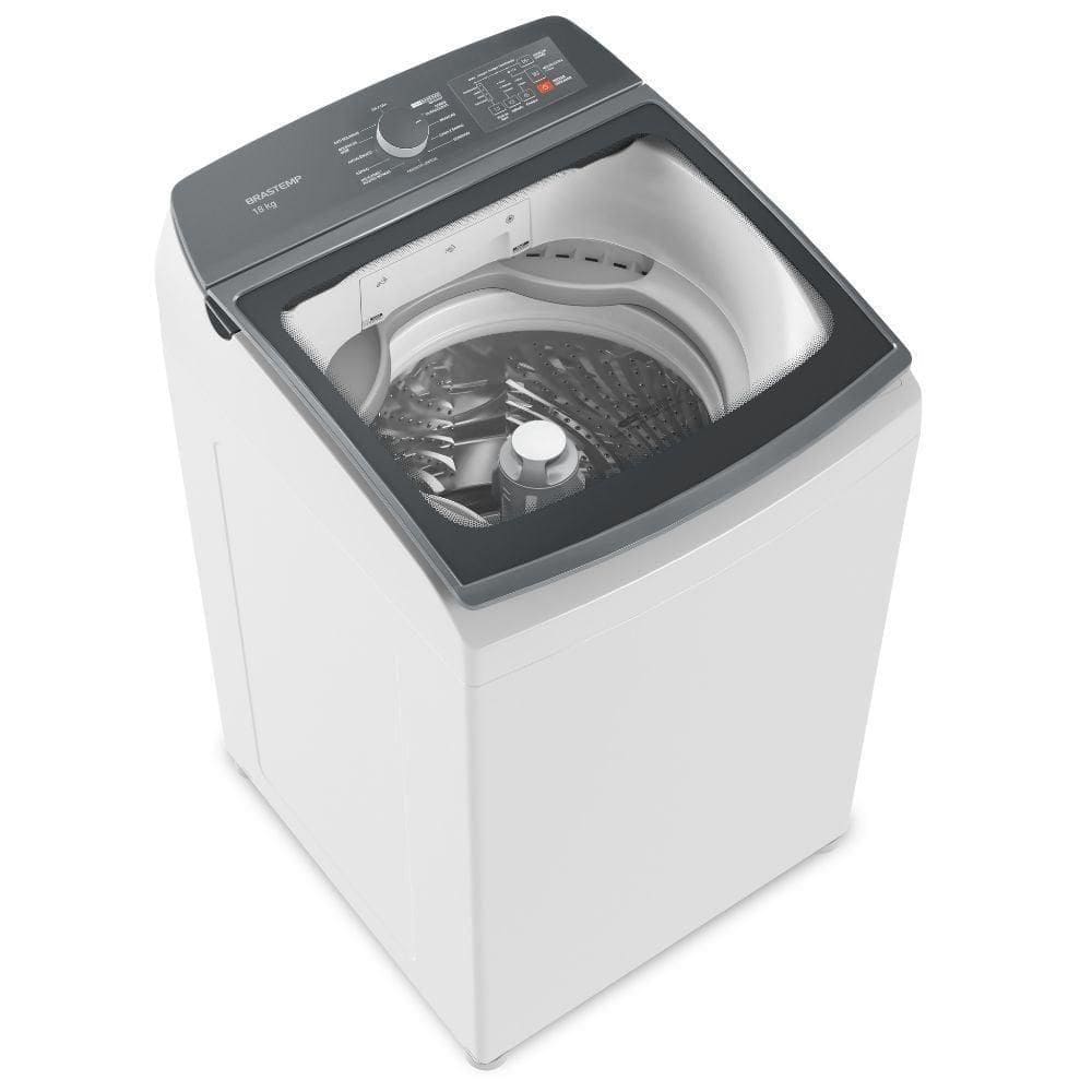 Máquina De Lavar Brastemp 18kg BWF18AB Ciclo Tira Manchas Branca 110V