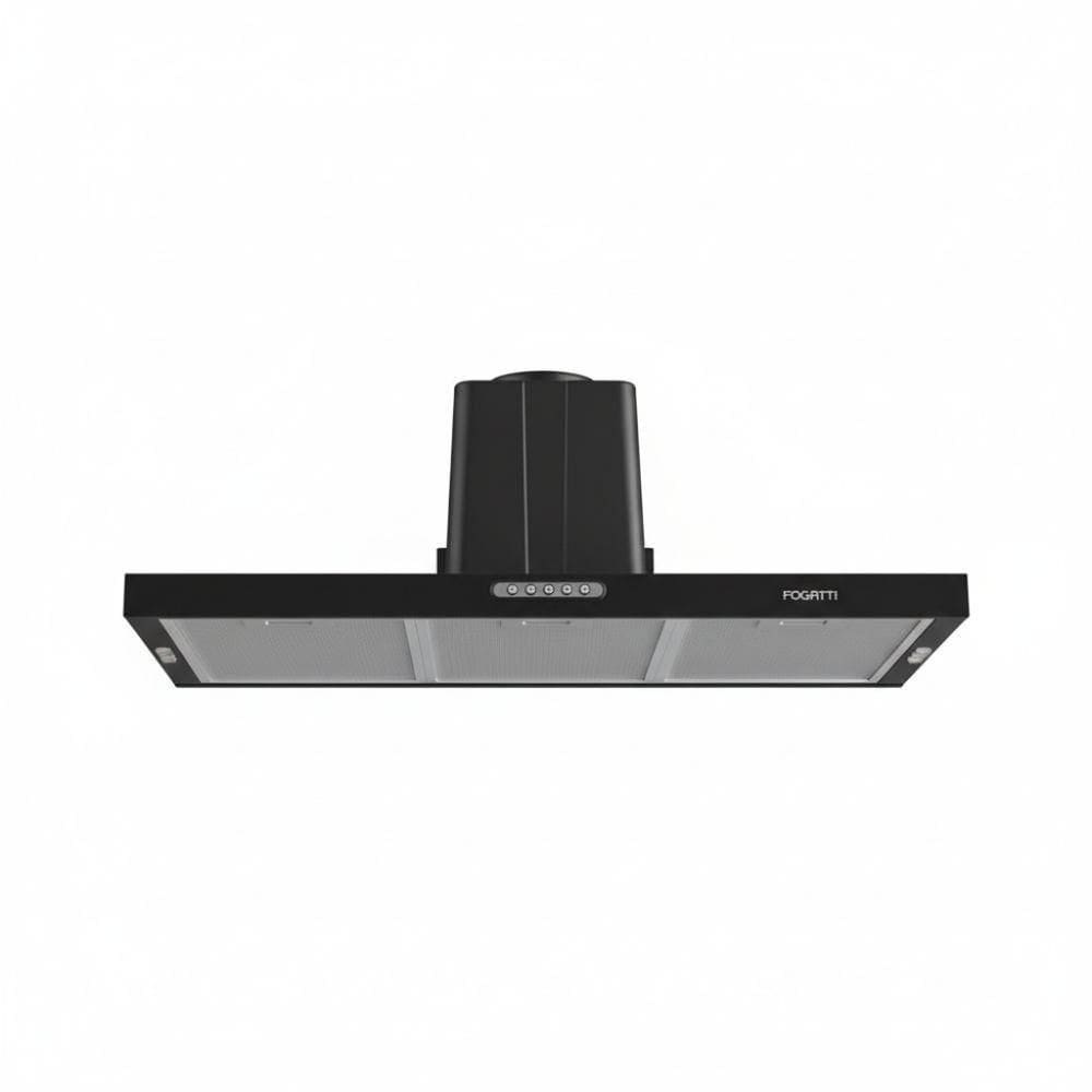 Depurador Fogatti Compact New Embutir Black 75Cm Preto 220V