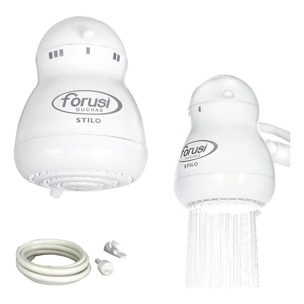 Chuveiro Elétrico Ducha Econômica 3T Stilo Forusi Branco 127