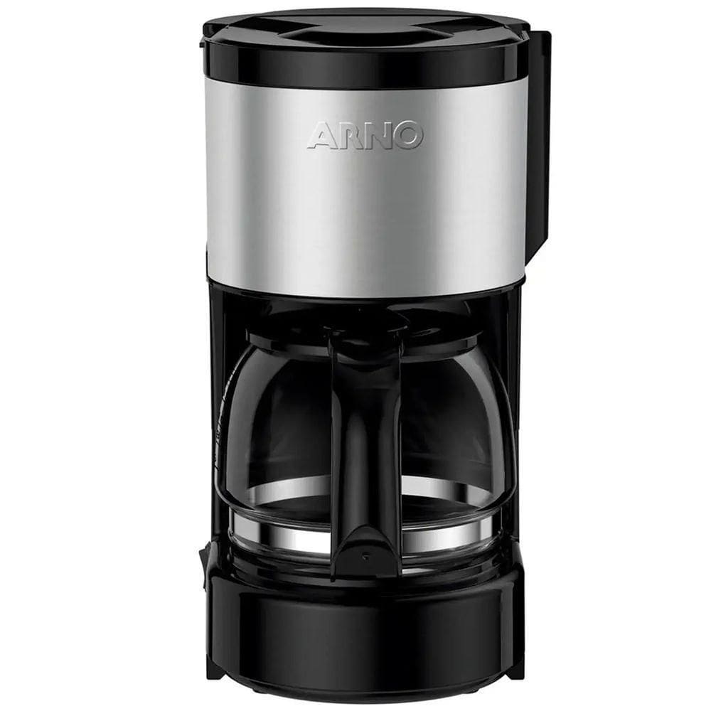 Cafeteira Arno Filtro Perfectta 12 Xicaras Inox - 8010000817 Preto-inox 110 Volts