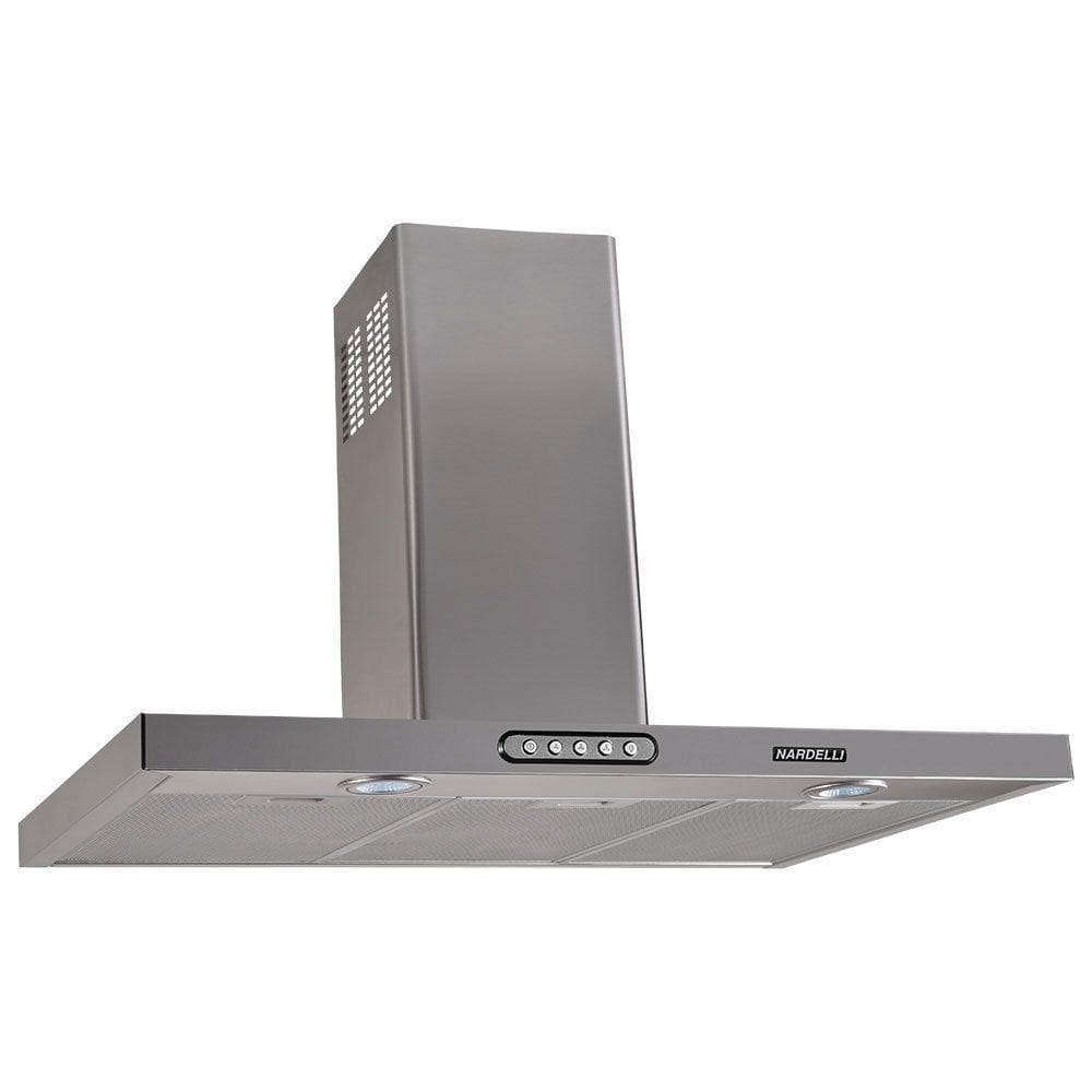 Coifa De Parede 75cm Retangular Duto Slim Nardelli 220V