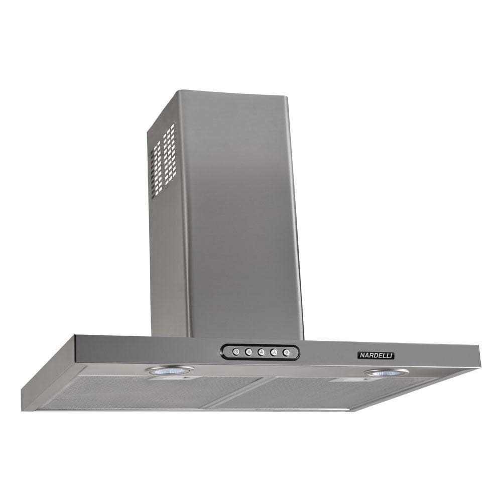 Coifa De Parede 60cm Retangular Duto Slim Nardelli 110V