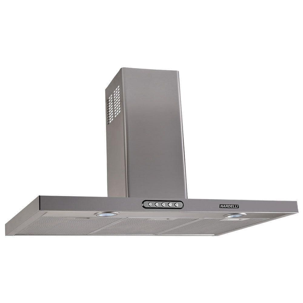 Coifa De Parede 90cm Retangular Duto Slim Nardelli 110V