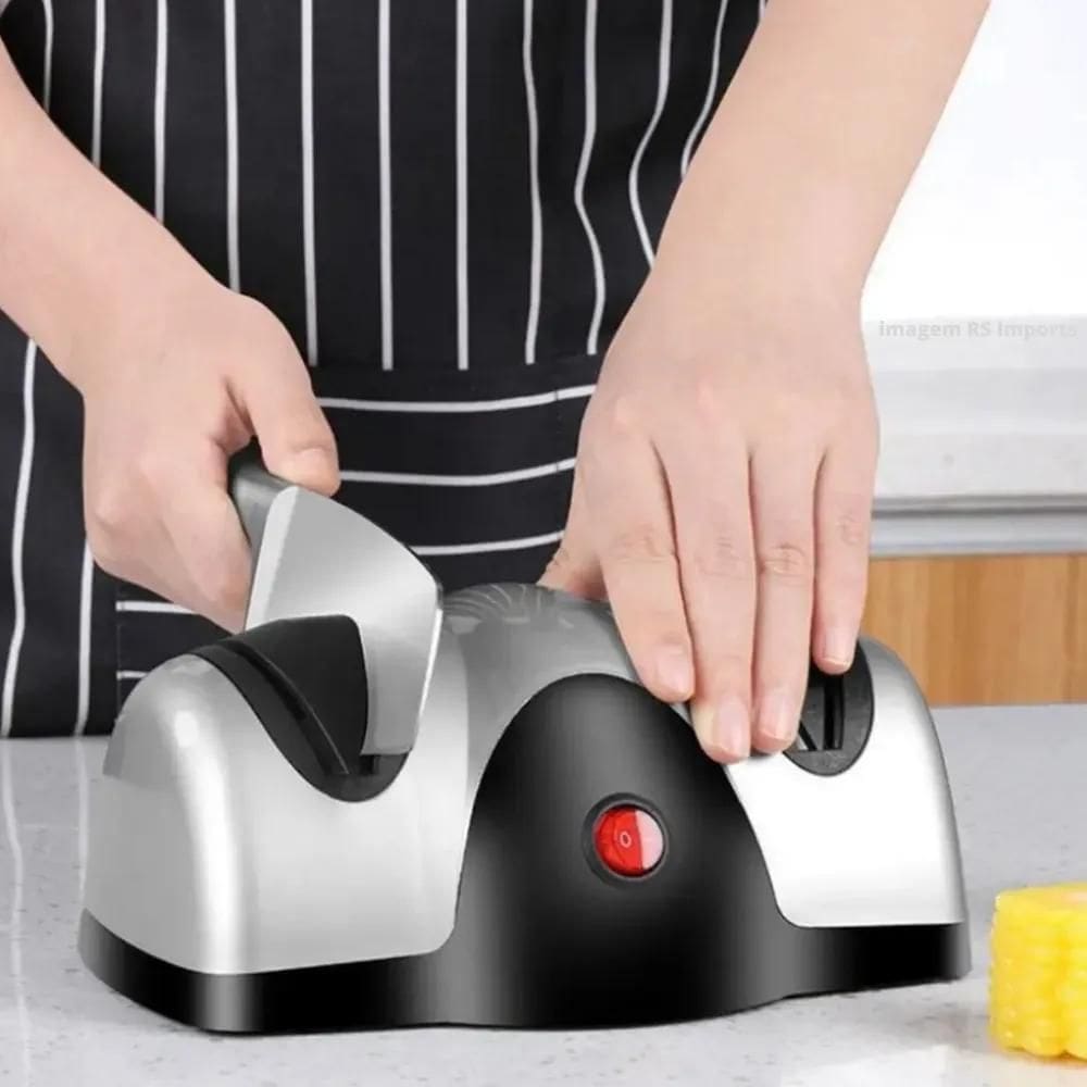 2X Alltech Amolador Facas Tesoura Afiador Eletr