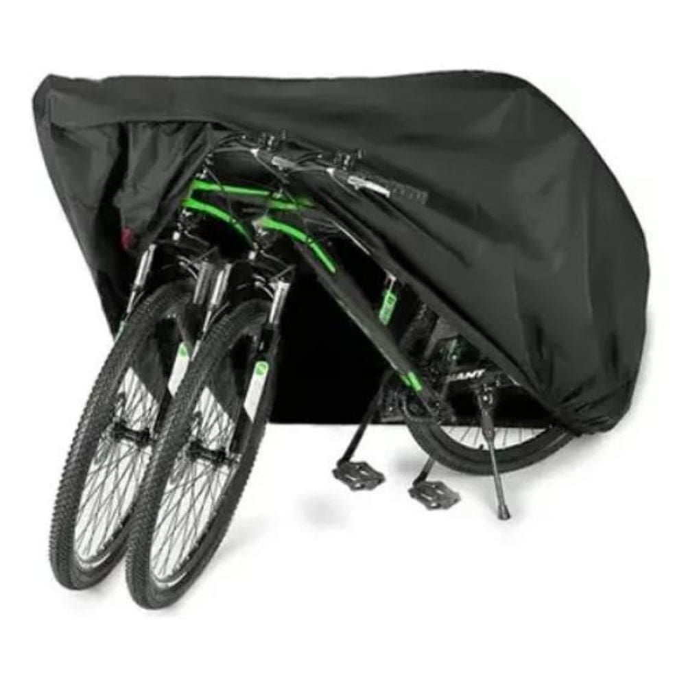 Capa Forrada Impermeável Cobrir Bicicleta Cobrir 2 Bicicleta