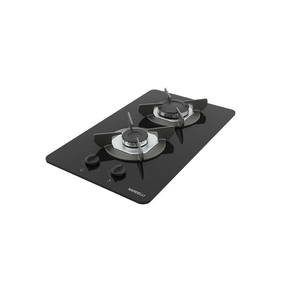 Cooktop Nardelli Safe Ferro Fundido 2 Bocas A Gas Preto Bivolt