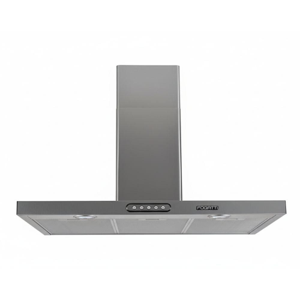 Coifa De Parede 75cm Retangular Duto Slim Fogatti Inox 220V