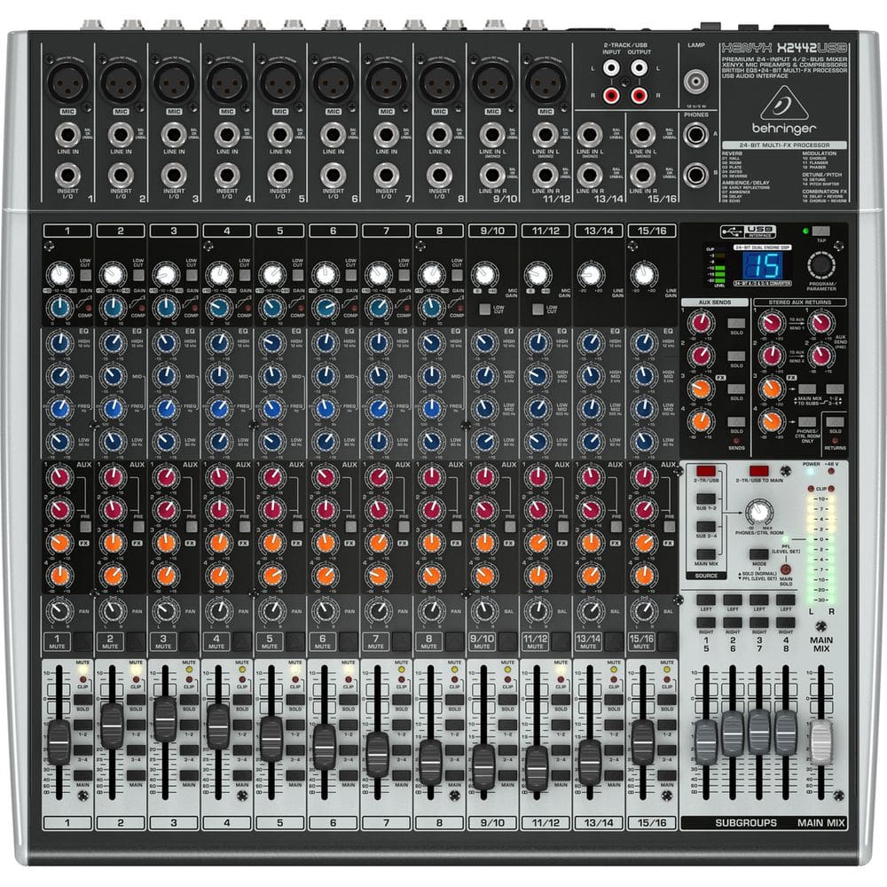 Mesa De Som Behringer Xenyx X2442 Usb
