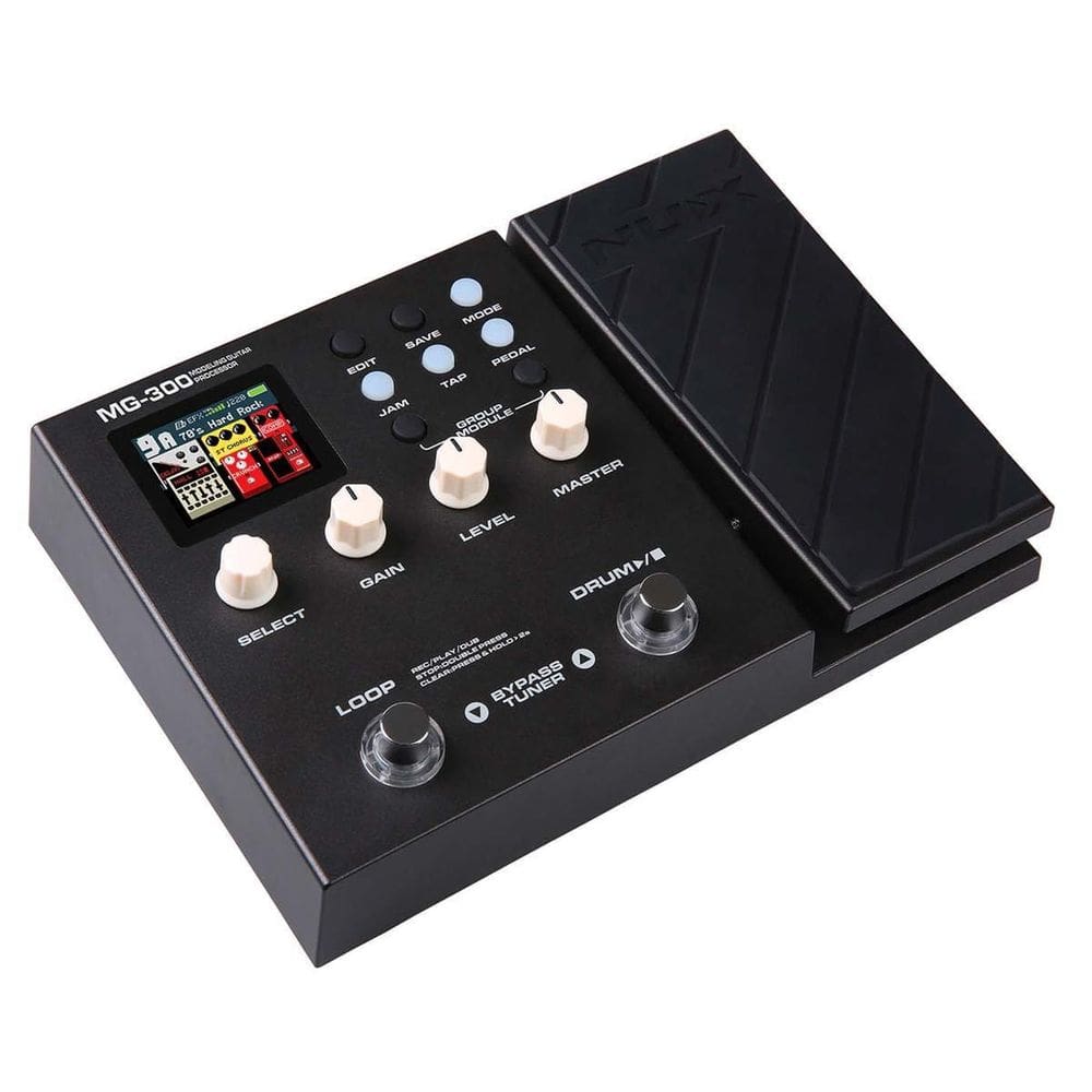Nux Mg-300 Pedal Efeitos Múltiplos Tsac-Hd Pré-Efeitos,