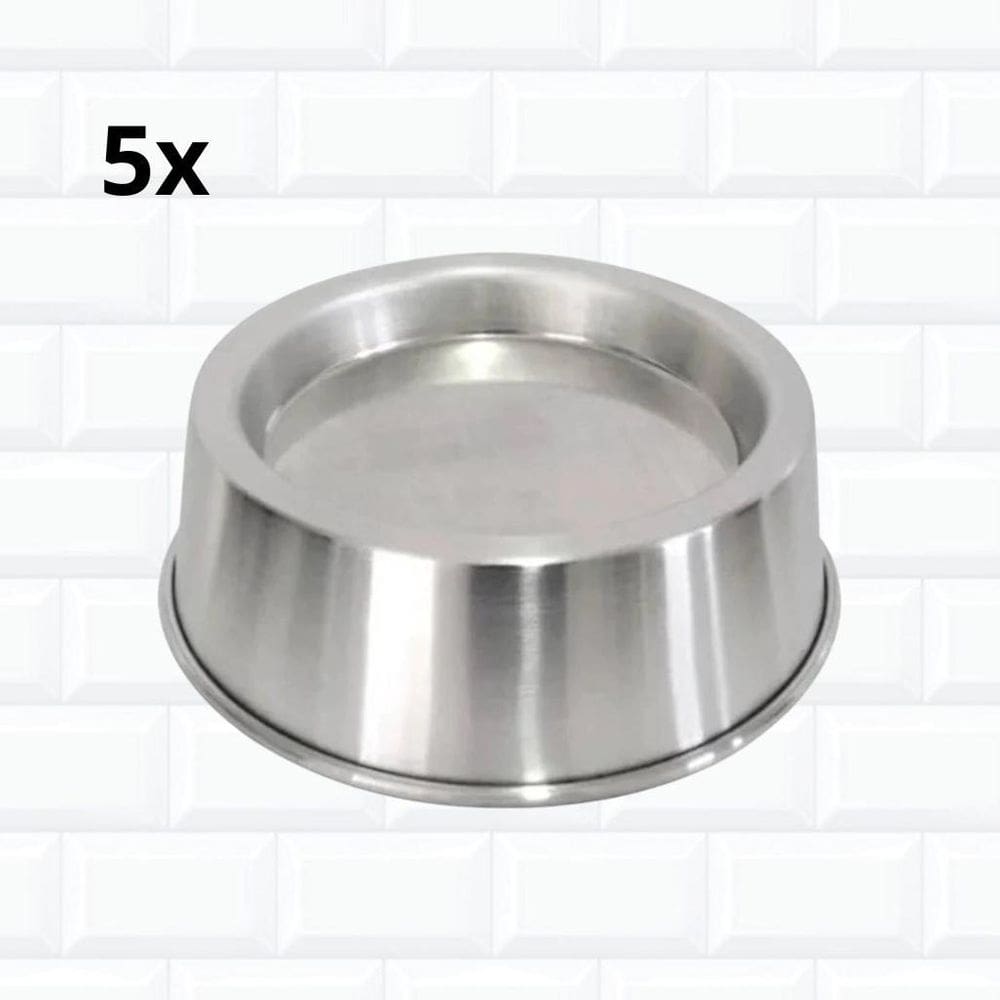 Kit 5 Formas Ballerine Baby 11 X 4,5 Cm Piscininha Bolo Vulc