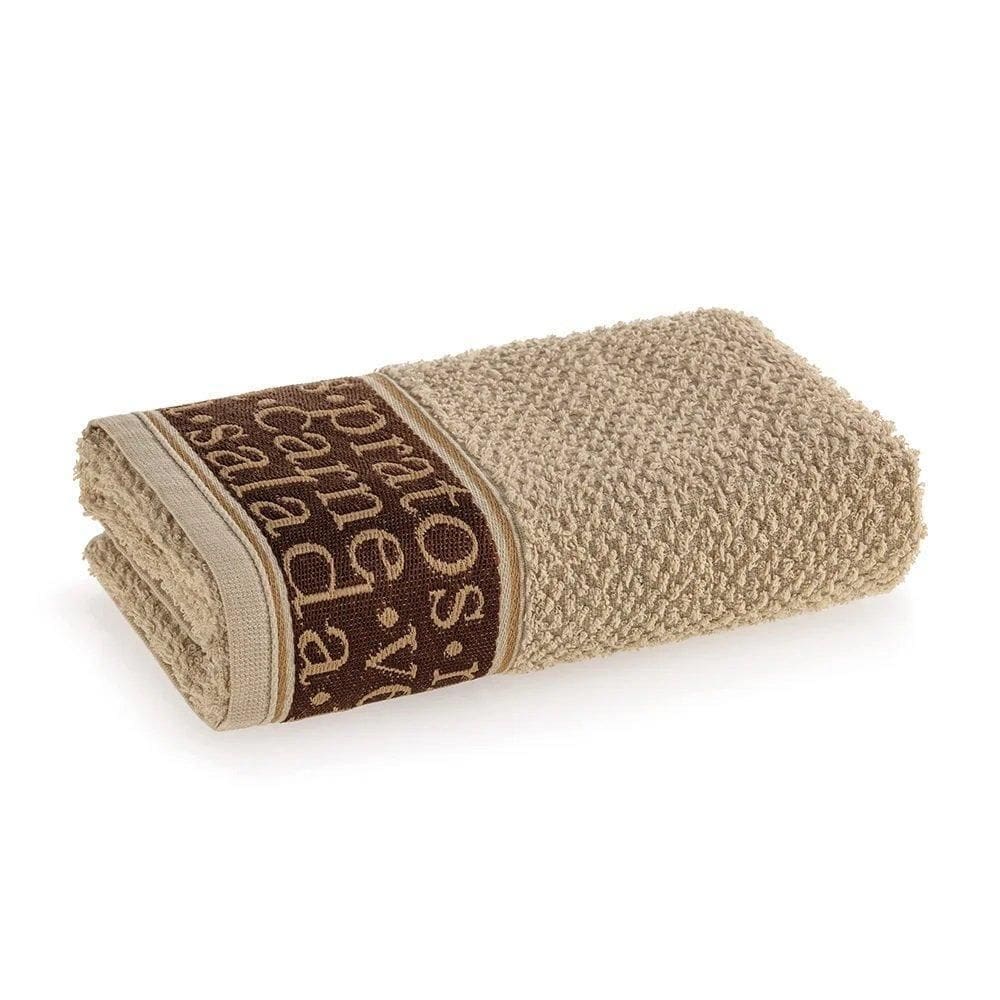 Pano De Prato Felpudo Estampado 46Cm X 65Cm Karsten Bistro