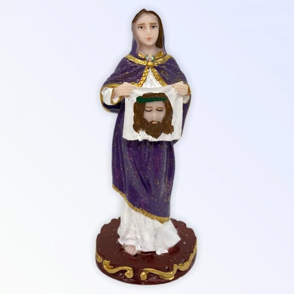 Escolha Sua Imagem Santa Católica Em Resina Tamanho Médio