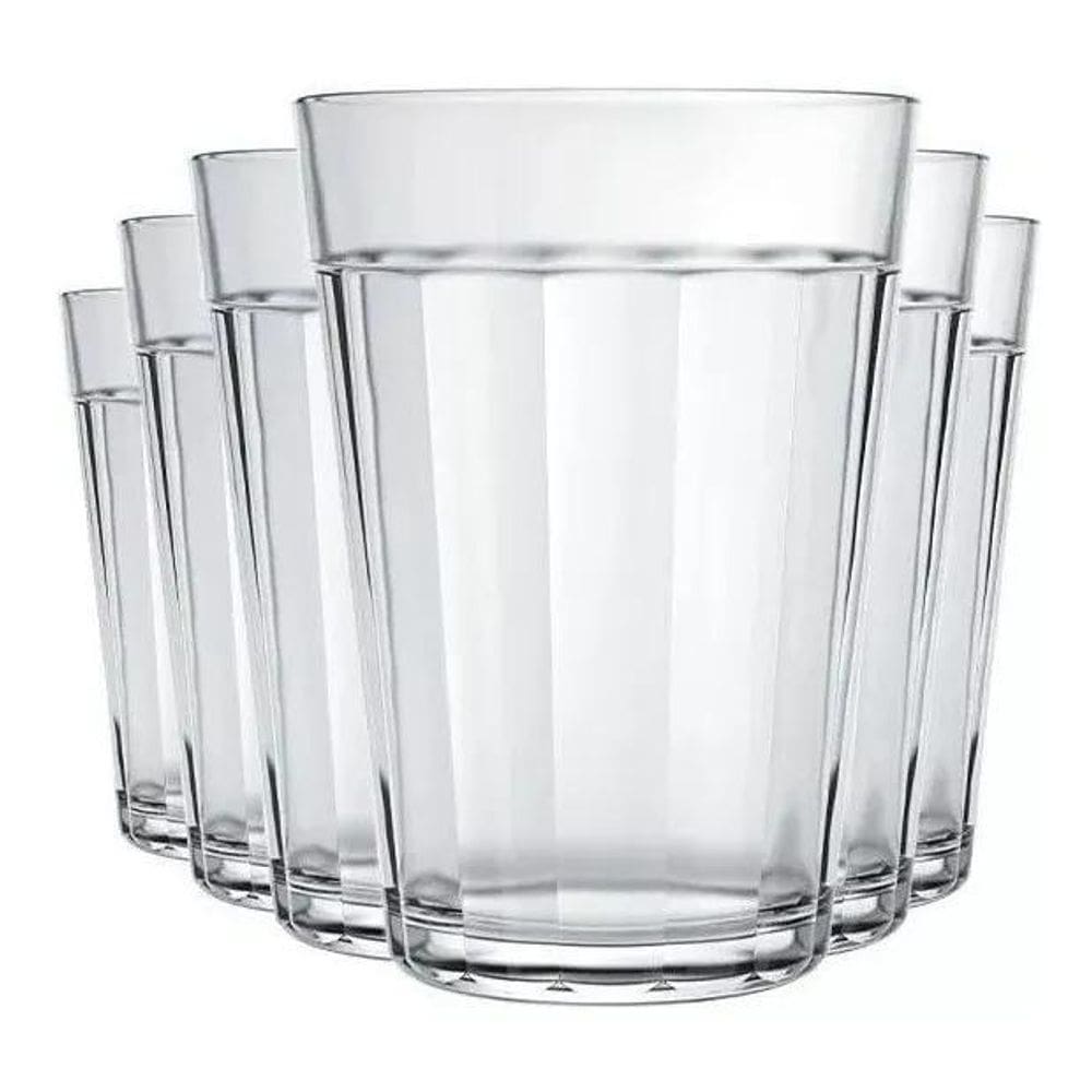 10X Copo Nadir Americano 190Ml - 6 Unidades Cor Incolor