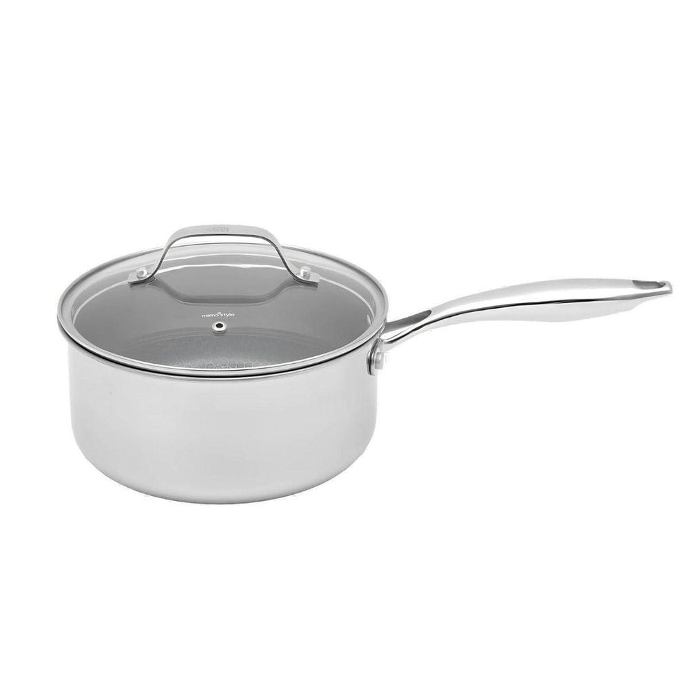 Panela Inox 16Cm Antiaderente Cerâmica Tripla Isa Scherer