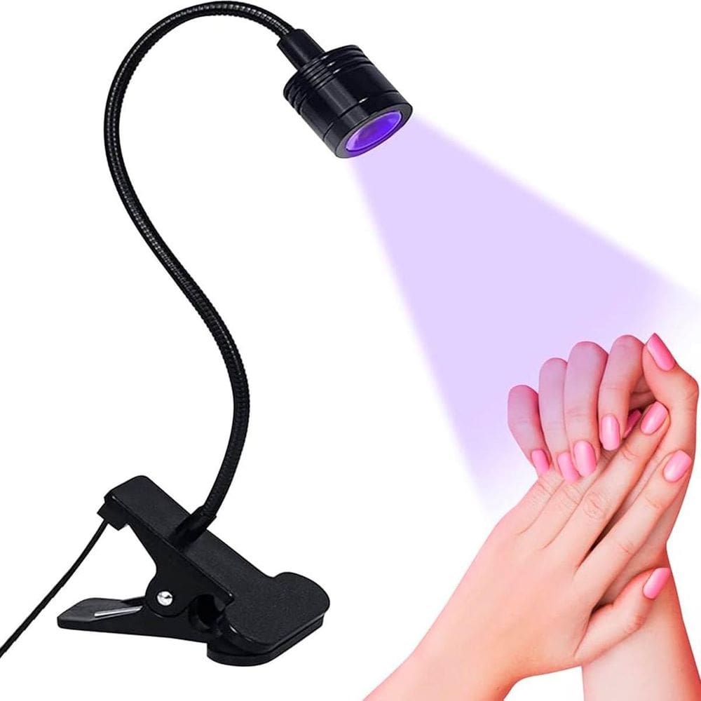 Lâmpada Led Uv Para Unhas Esmalte Gel Secagem Rápida