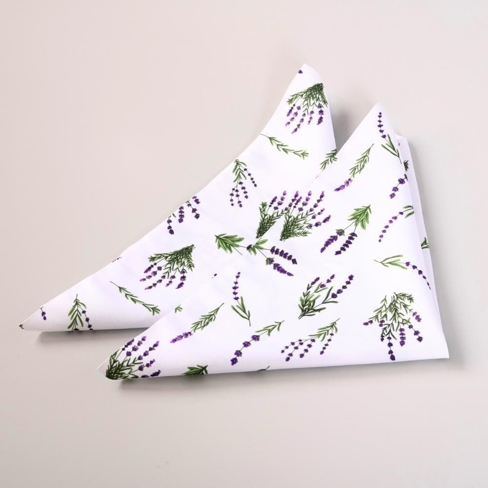 Kit 2 Guardanapos De Tecido Estampado Allegra 2 Peças