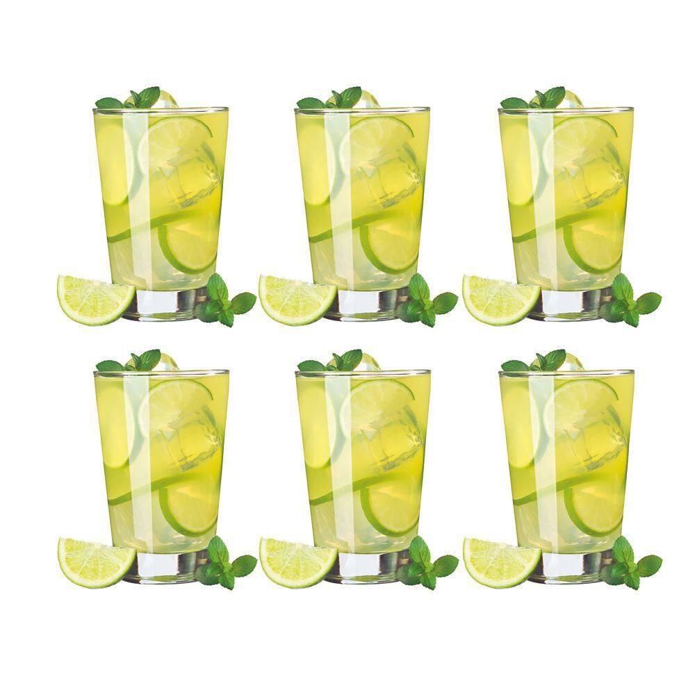 Conjunto 6 Copos Seelze Drink Vidro Bar 360Ml