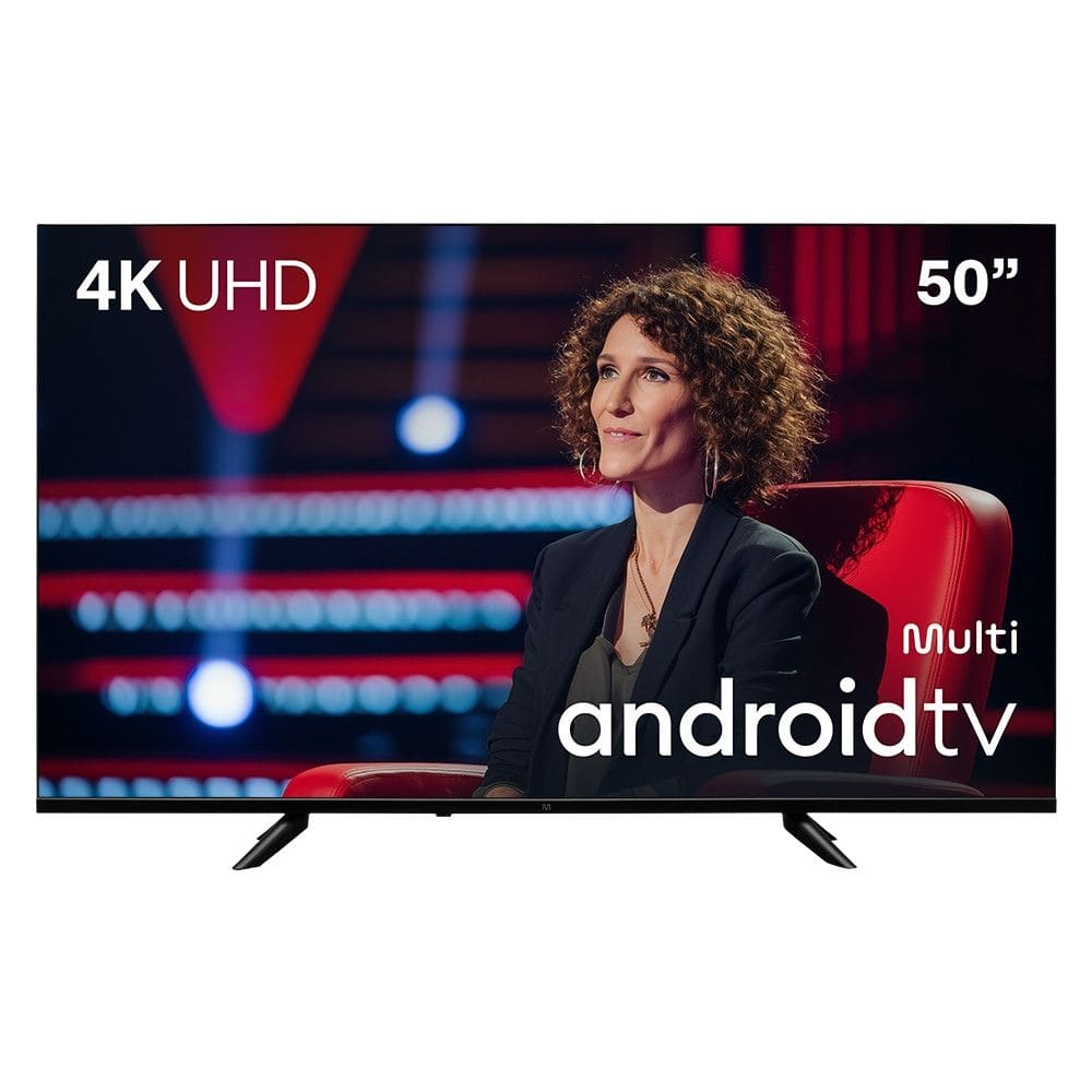 Smart TV 50 Multi 4K DLED Android TV 2 USB 3 HDMI