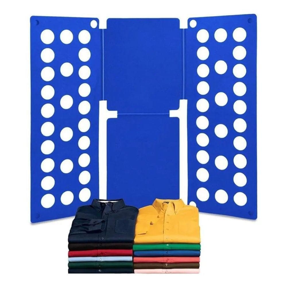 10X Dobrador Camisetas Roupas Pp Dobras Rapidas Facilidade