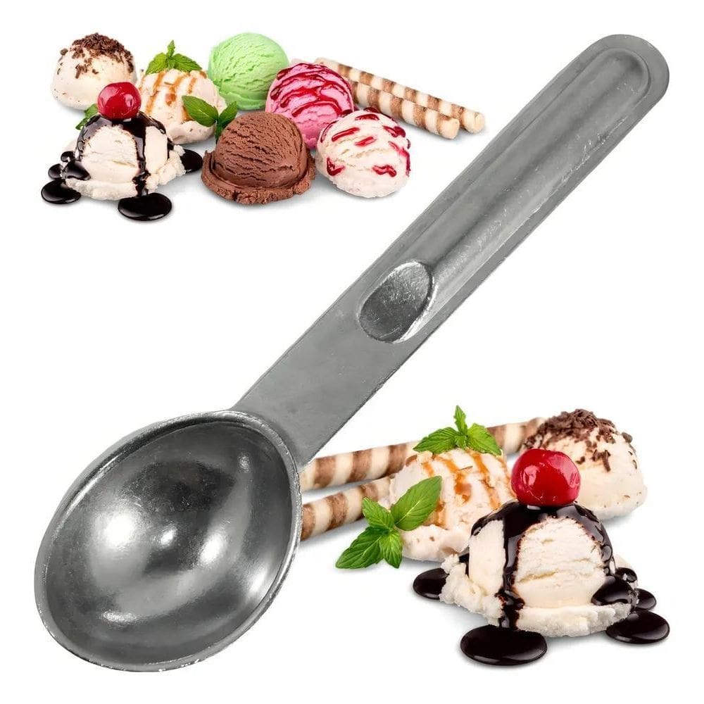 Colher Concha De Sorvete Bola Térmica Alumínio