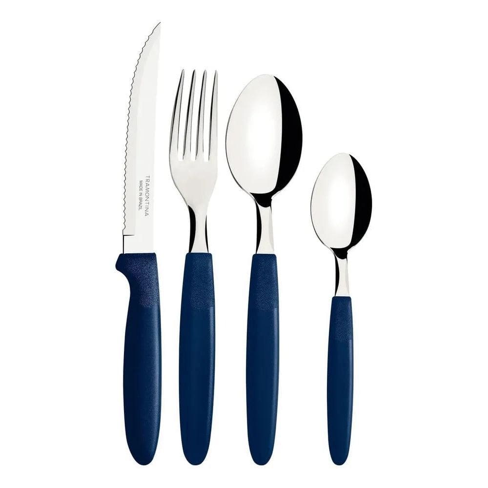 Jogo De Talheres Inox Faqueiro 24 Peças Tramontina Ipanema A