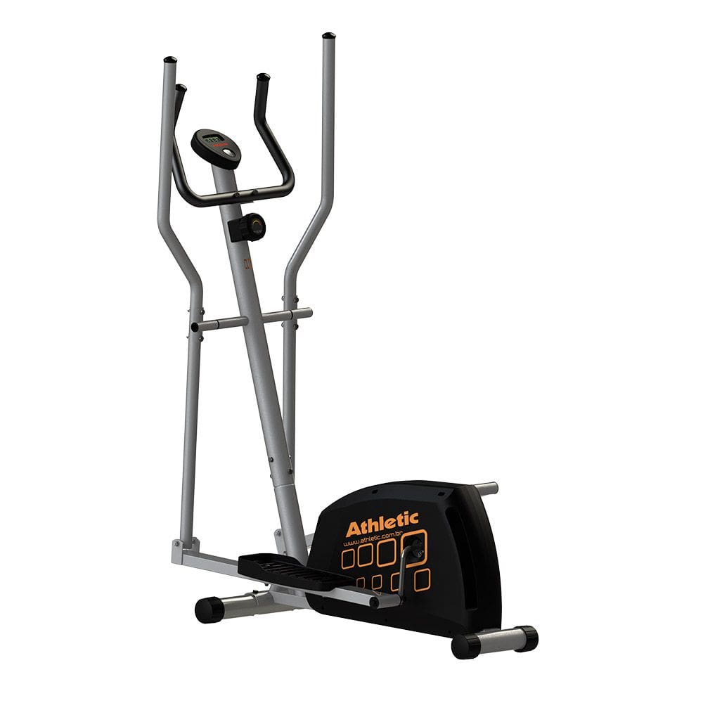Elíptico Athletic CLT 10 8 Níveis Magnéticos Suporta 150kg Design Funcional Braços Articulados
