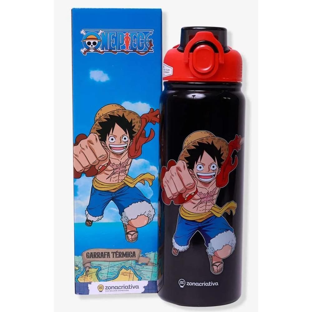 Garrafa Térmica Inox Click 650Ml One Piece - Zona Criativa