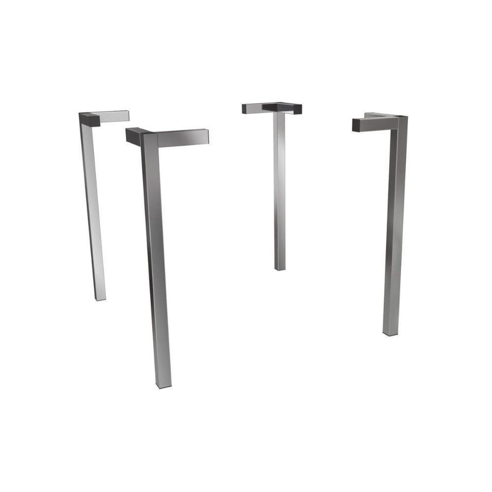 Base Mesa De Jantar Santorini M089 Aço S- Tampo Cromada - Kappesberg