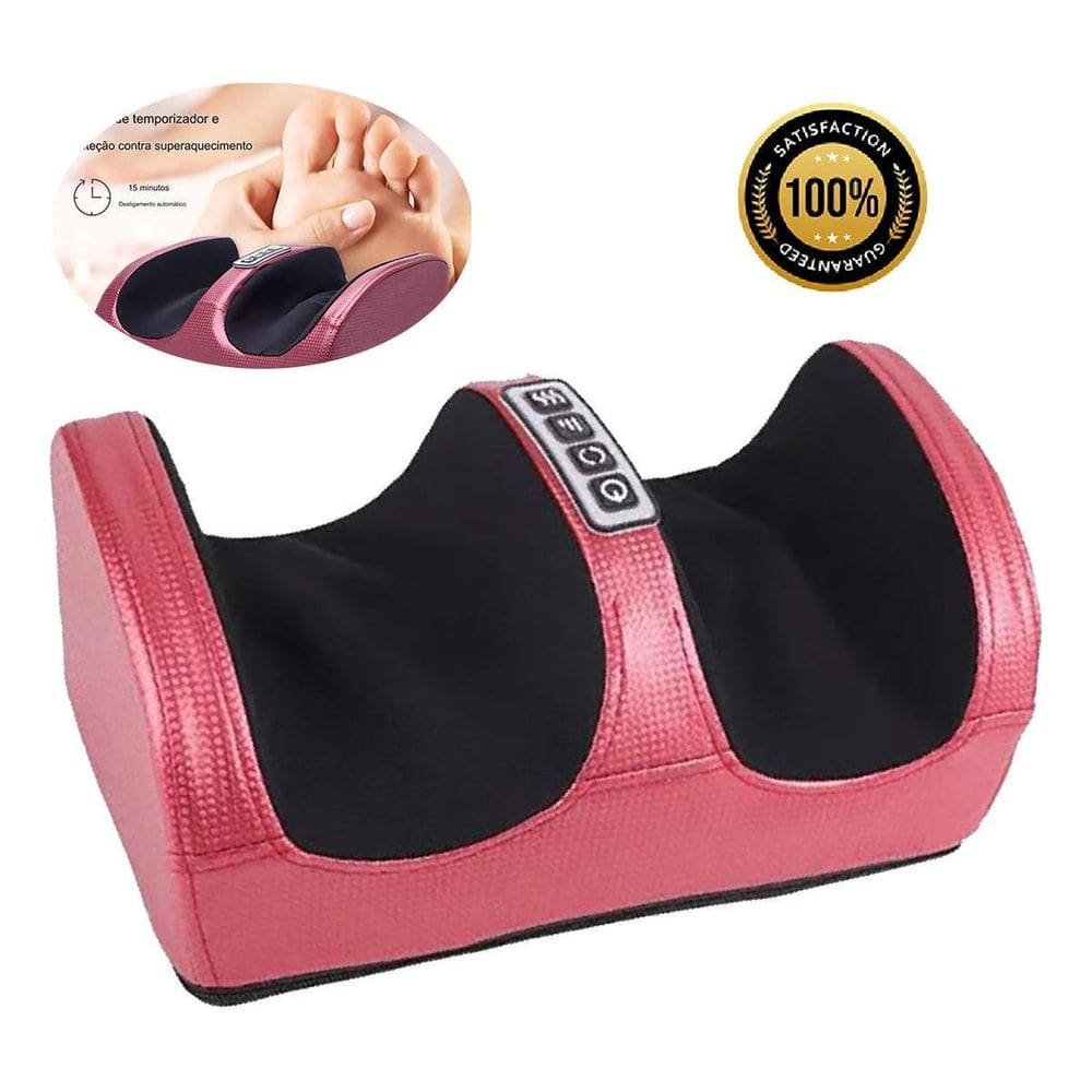 Massageador De Pés E Pernas Elétrico Shiatsu Alívio Fadiga