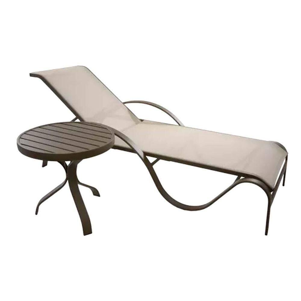 Kit Espreguiçadeira Califórnia Sling E Mesa Resort Hotel