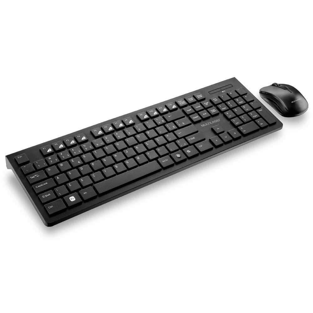 Kit Teclado & Mouse Sem Fio Multimadia Tc212