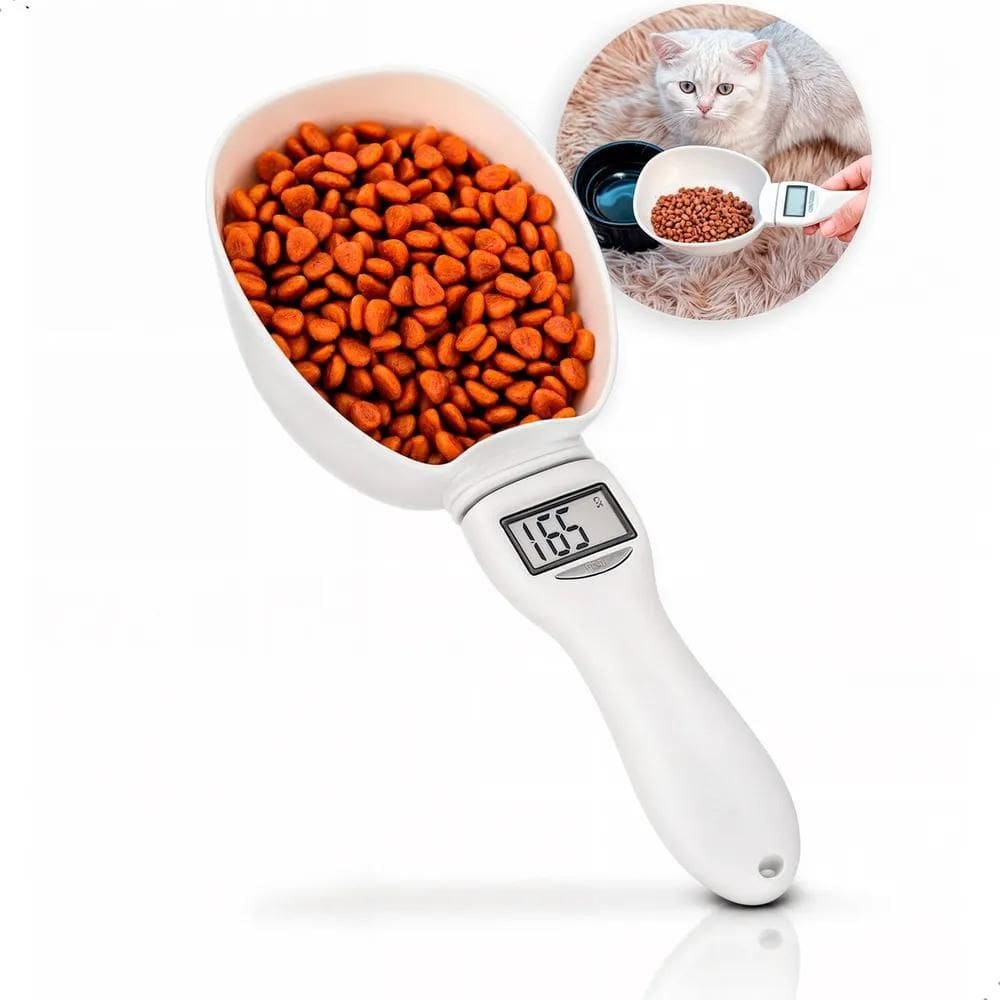 2X Colher Medidora Precisão Digital Pet Alimentos Café Ração