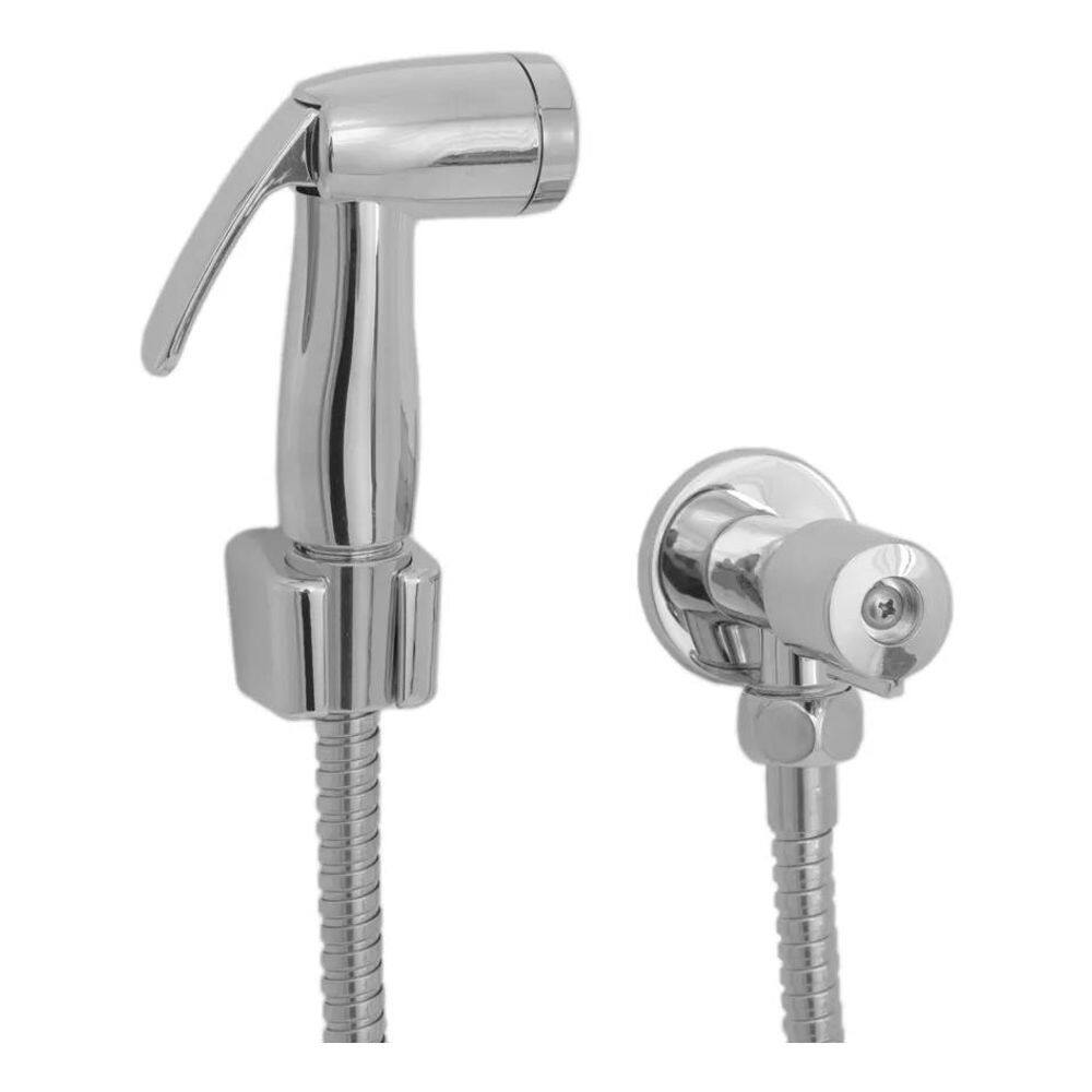 Ducha Higiênica Banheiro Registro Metal Completa Qualidade