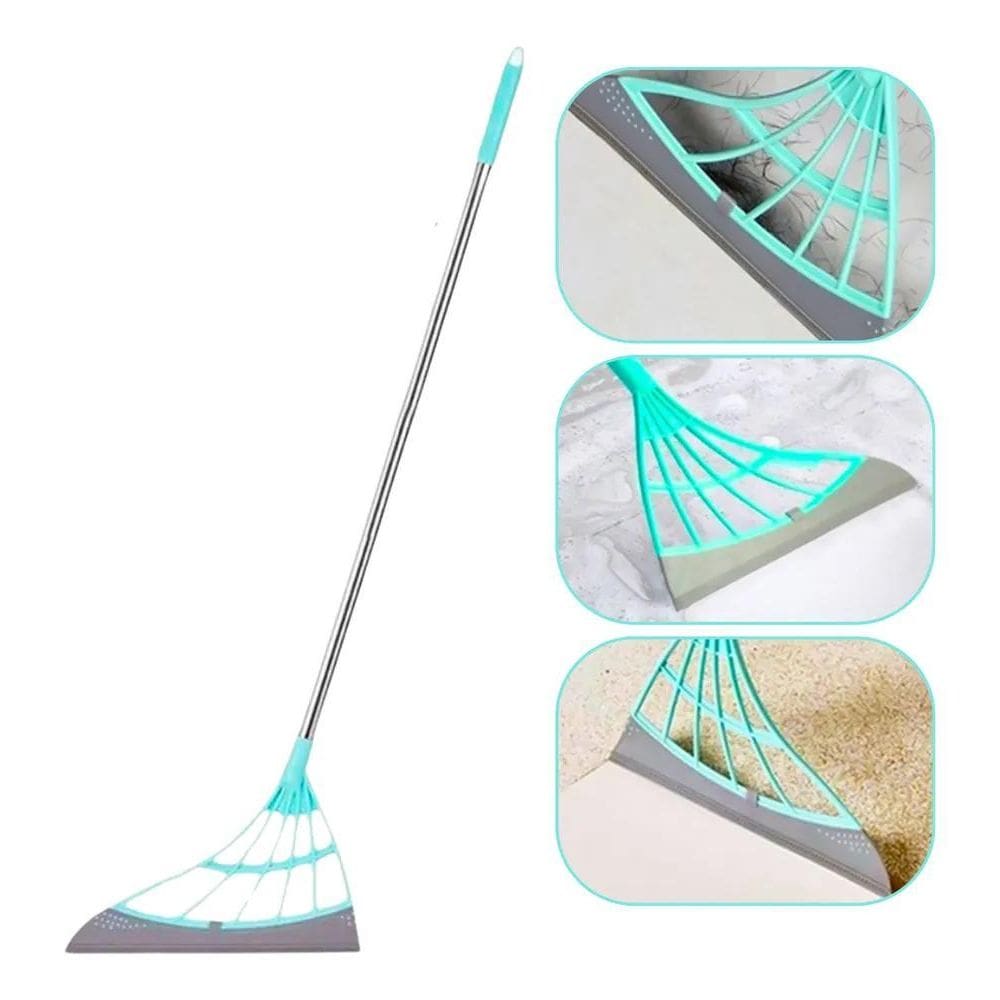 10X Mop Vassoura Rodo Mágico Multiuso Limpa Pelo Pisos E Ja