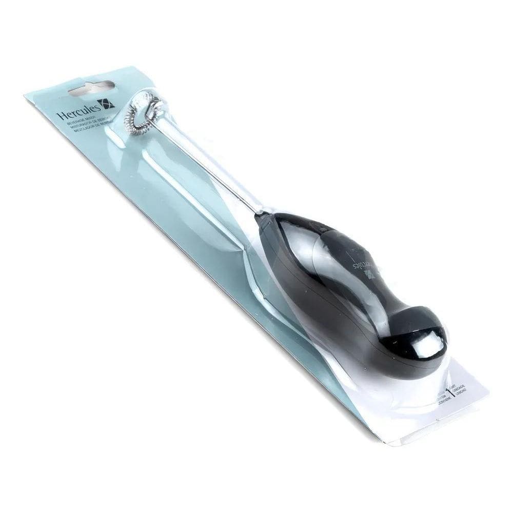 2X Misturador De Bebidas Hercules Mini Mixer Cor Preto Liso