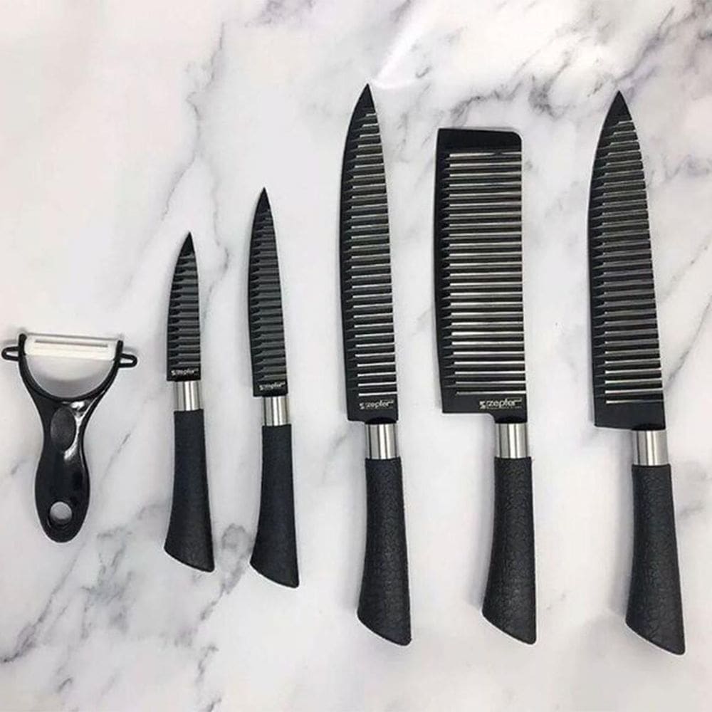 Kit 6 Pcs Inox Afiadíssima