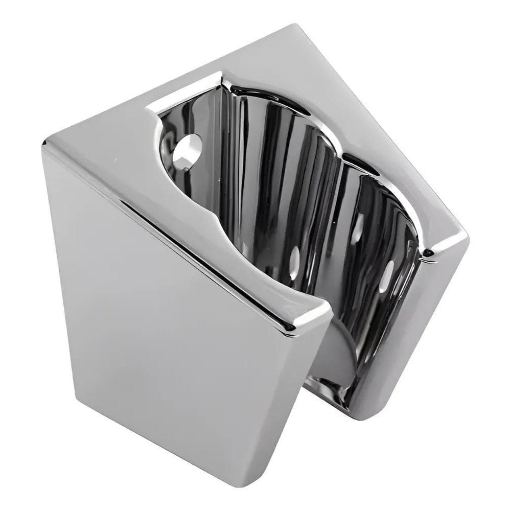 2X Suporte Para Ducha Manual Ou Higiênica Cromado