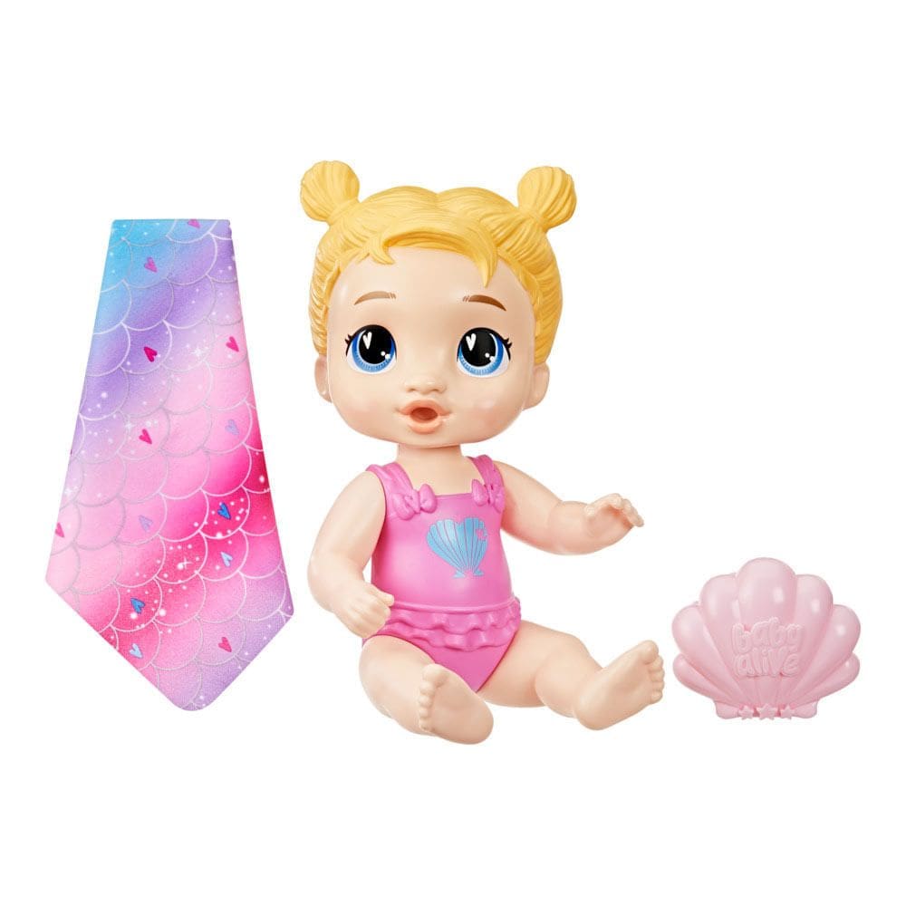 Boneca Baby Alive Banho de Sereia Hasbro