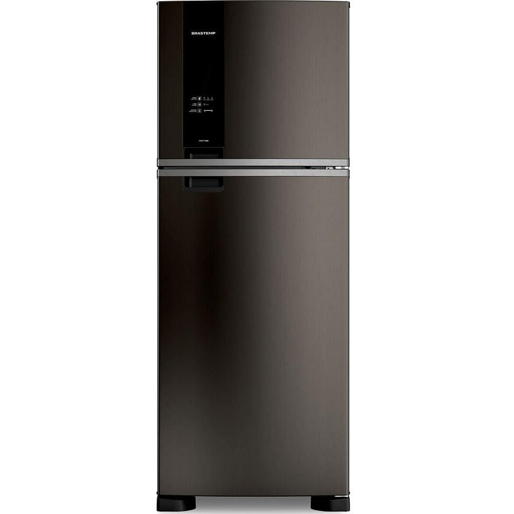 Refrigerador de 02 Portas Brastemp Frost Free A+++ 463 Litros Black Inox com Fresh Box e Cold Room  - BRM55FE