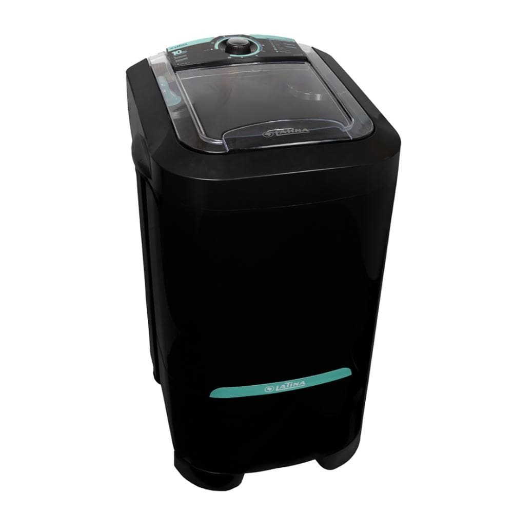 Tanquinho de Lavar Roupa 10kg Latina LA551 Semiautomática Preto 220V