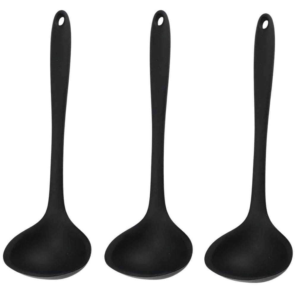 Concha De Silicone Preta Grande Kit 03 Un