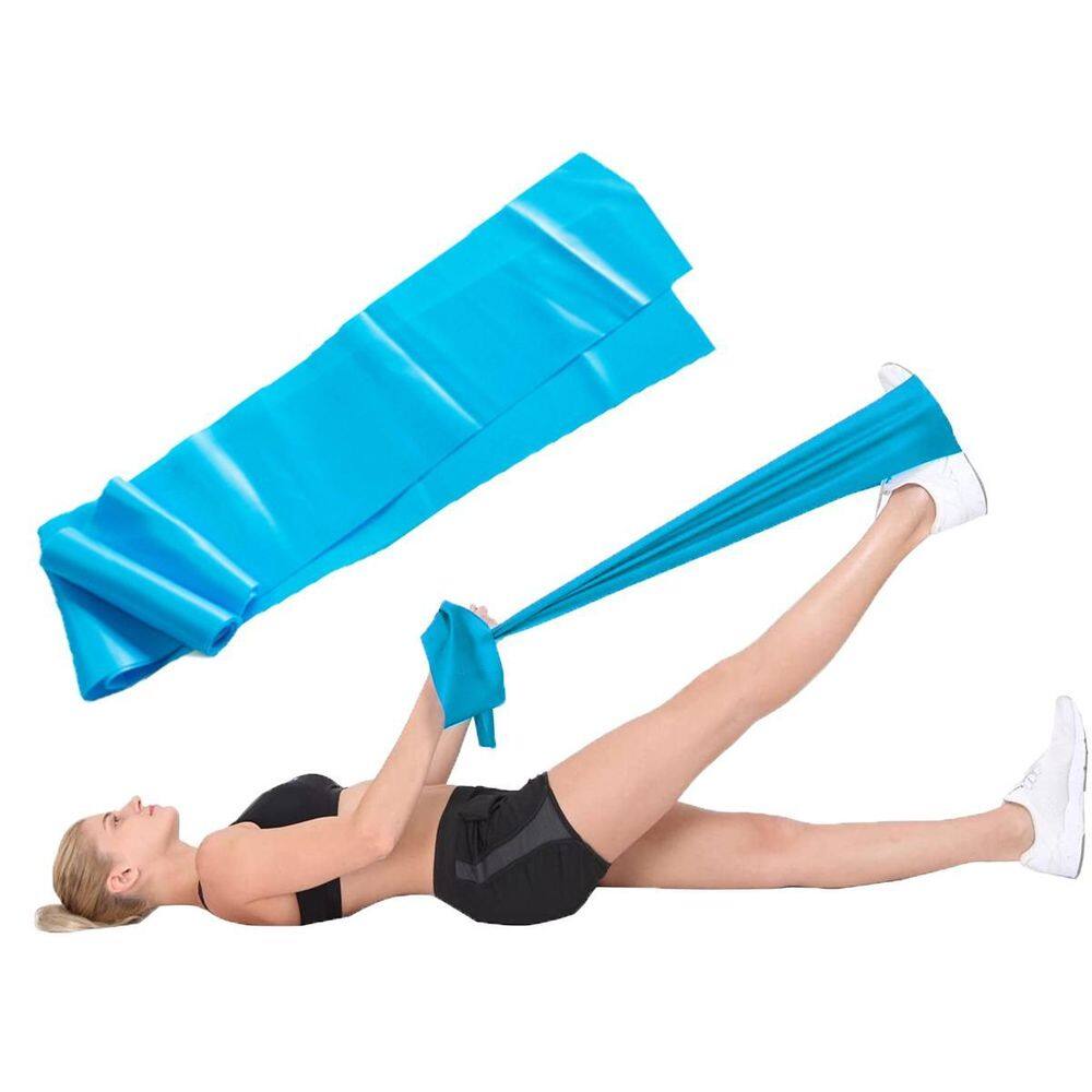 Faixa Elástica Yoga Pilates Tensão Média 1M50Cm Bravus Sport