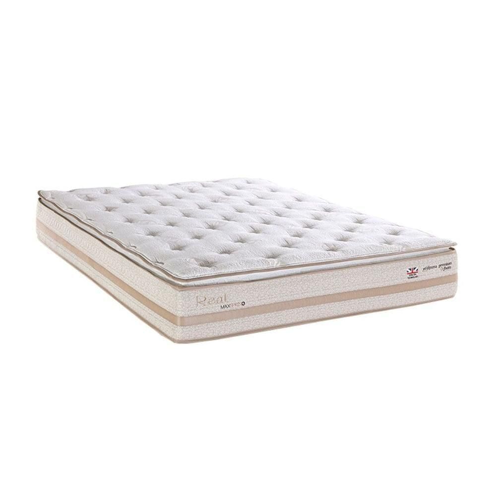 Colchão King Molas Maxspring Real Pillow Top (193x203x30) - Herval