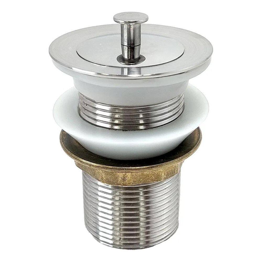 10X Valvula Ralo Tanque 1 1/4 Aço Inox Ralo Pia Banheiro 40