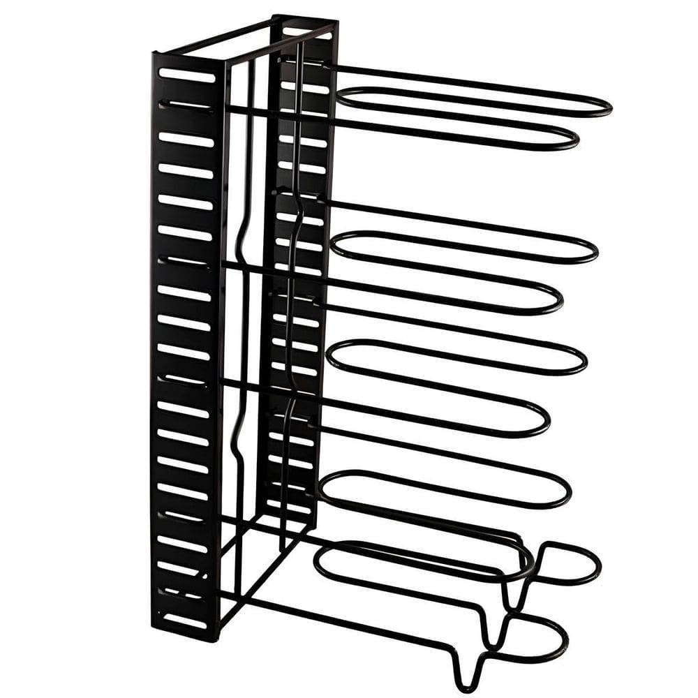 Organizador De Utensílios E Panelas 5 Camadas Ferro Preto