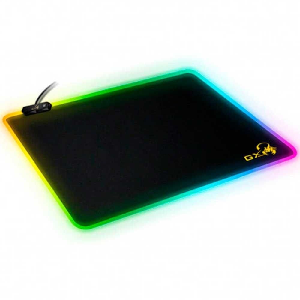 Mouse Pad Gamer Genius Gx-Pad Rgb 300S 320X270X3Mm