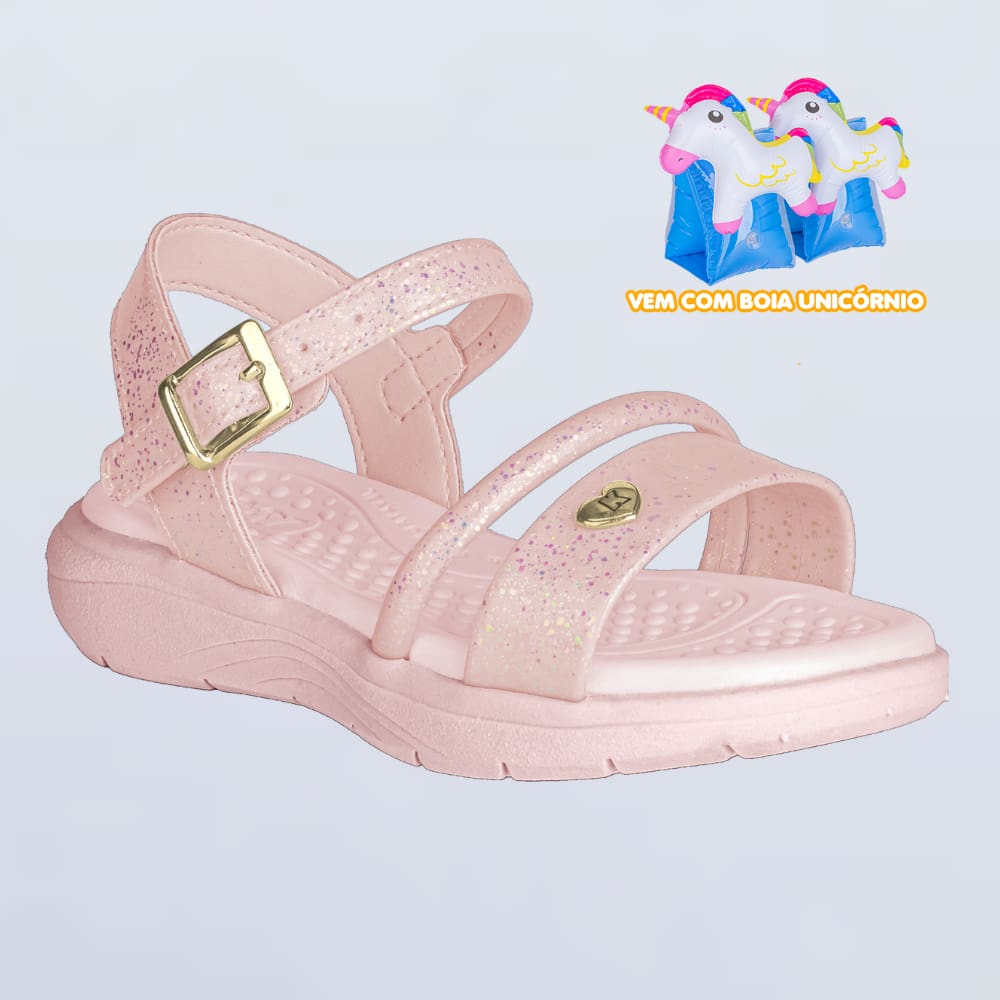 Sandália Kidy Fly Baby Nude